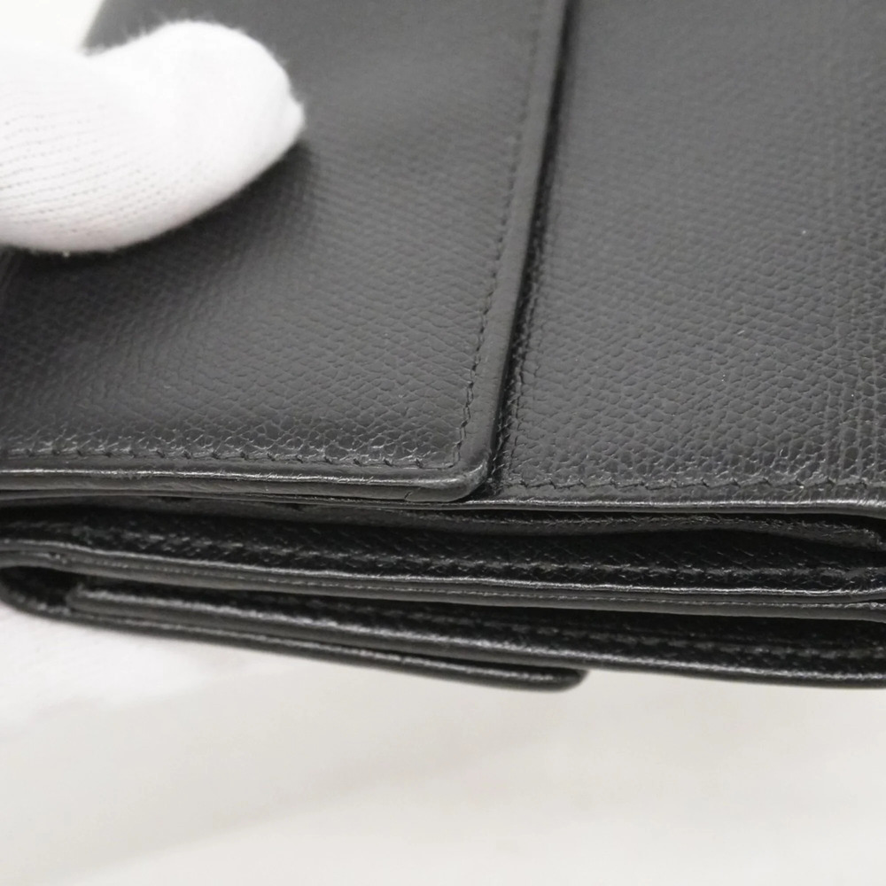 CHANEL Authentic Black Leather Wallet - Picture 7 of 10